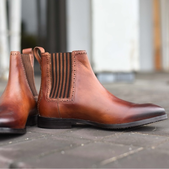 DelTigre Chelsea Boot in Tan - Picture 3 of 3